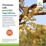 Etiqueta de Terry Naturally BosMed con información nutricional y dosis clara