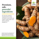 Terry Naturally etiqueta con lista de ingredientes y advertencias claras