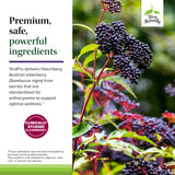 Terry Naturally ViraPro etiqueta nutricional legible mostrando vitaminas y minerales