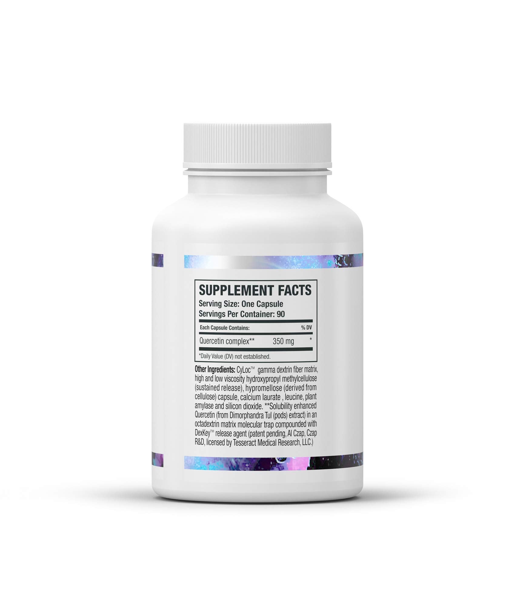 Tesseract QuerciSorb SR caja destacando su formulación hipoalergénica y tecnología
