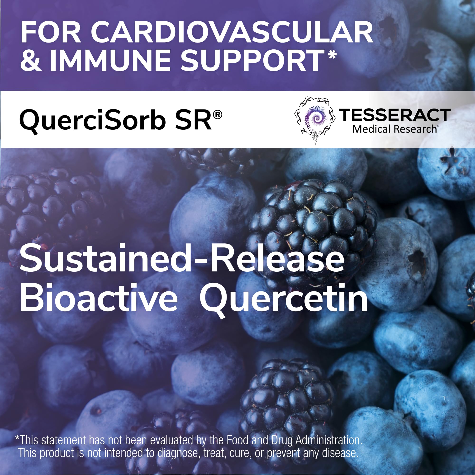 Tesseract QuerciSorb SR detalle de tableta, textura compacta y diseño de liberación