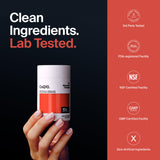 The Absorption Company comparación de tamaño de cápsulas y facilidad de ingestión