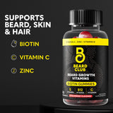 The Beard Club gominola en boca facilita la toma diaria con buen sabor