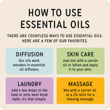 The Best Essential Oil Co difusor en sala creando atmósfera fresca