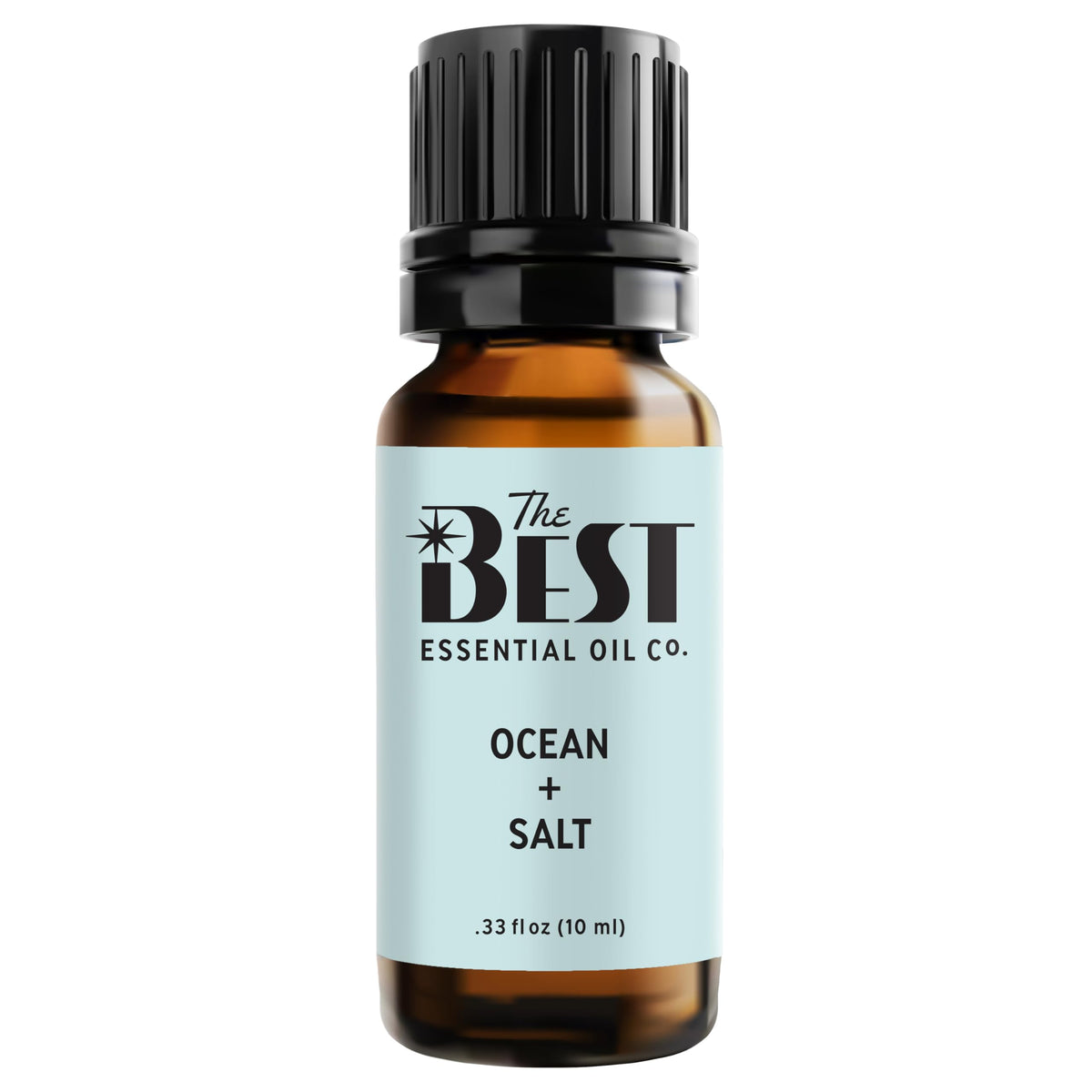 The Best Essential Oil Co botella frontal mostrando diseño y pureza