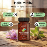The Botanical Cabinet Co. detalle de etiqueta con información de ingredientes
