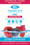 The Dry Eye Drink primer plano del polvo mixto con apariencia fina y uniforme