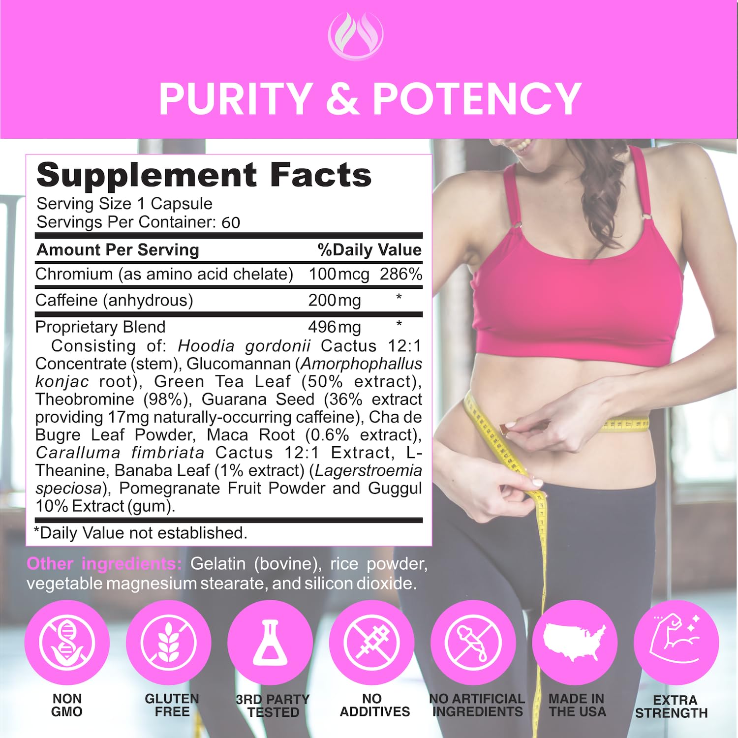 THE ENCLARE NUTRITION ingredientes clave de Sculpt en fondo ordenado explicando beneficios