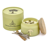 The Enlightened Haven vela en sala de yoga iluminada - crea ambiente protector y calmado