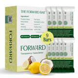 The Forward Bar frente del empaque mostrando sabor lemon coconut y beneficios