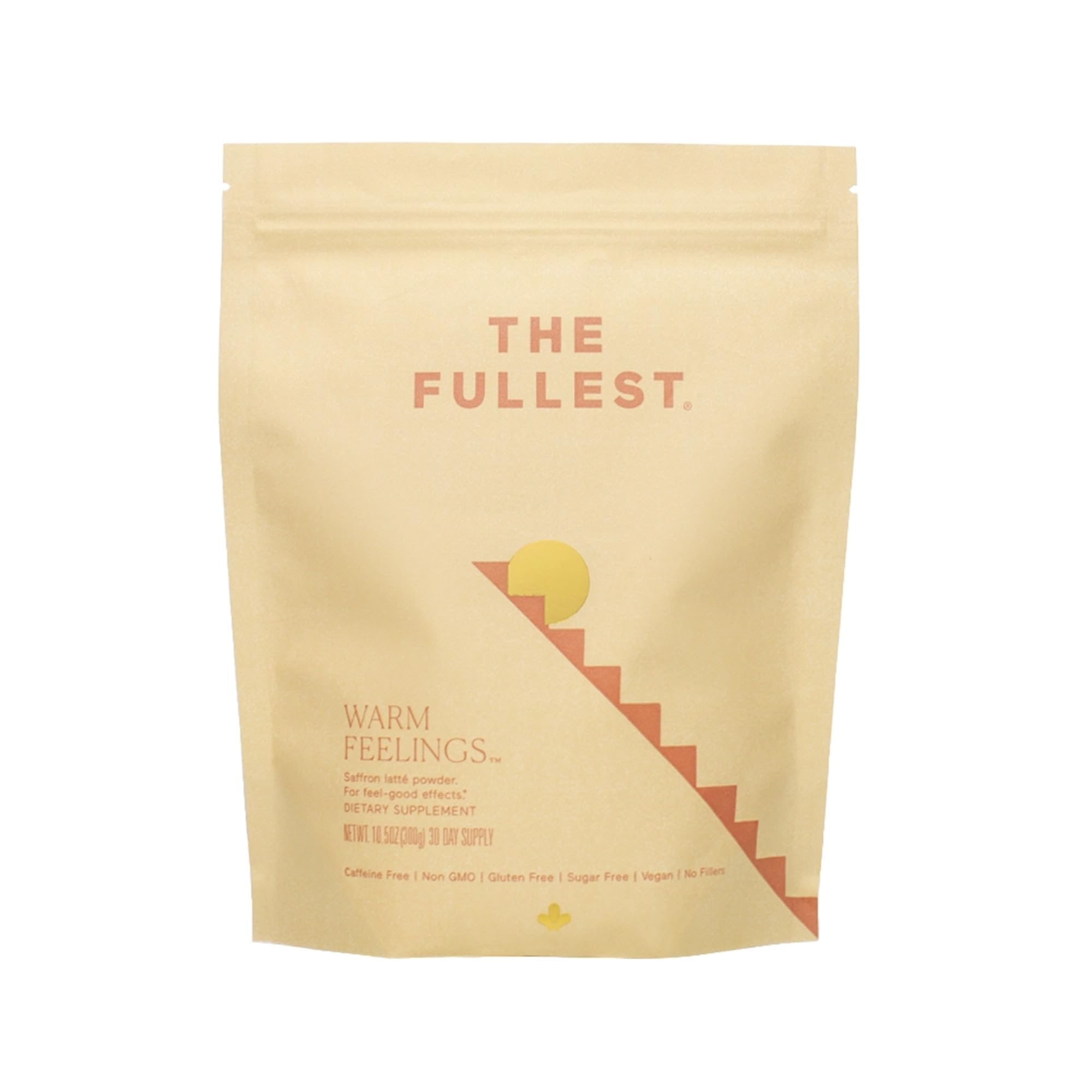THE FULLEST frente del envase mostrando diseño y beneficios