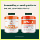The Genius Brand polvo usado en escritorio para concentración prolongada