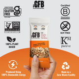 The GFB snack ambientado en pausa de café, energía y sabor inmediato