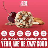 The GFB textura masticable de las bolas que indica sabor y saciedad