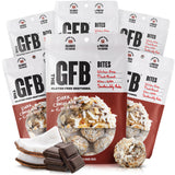 The GFB bolsa frente Dark Chocolate Coconut con diseño claro y beneficio práctico