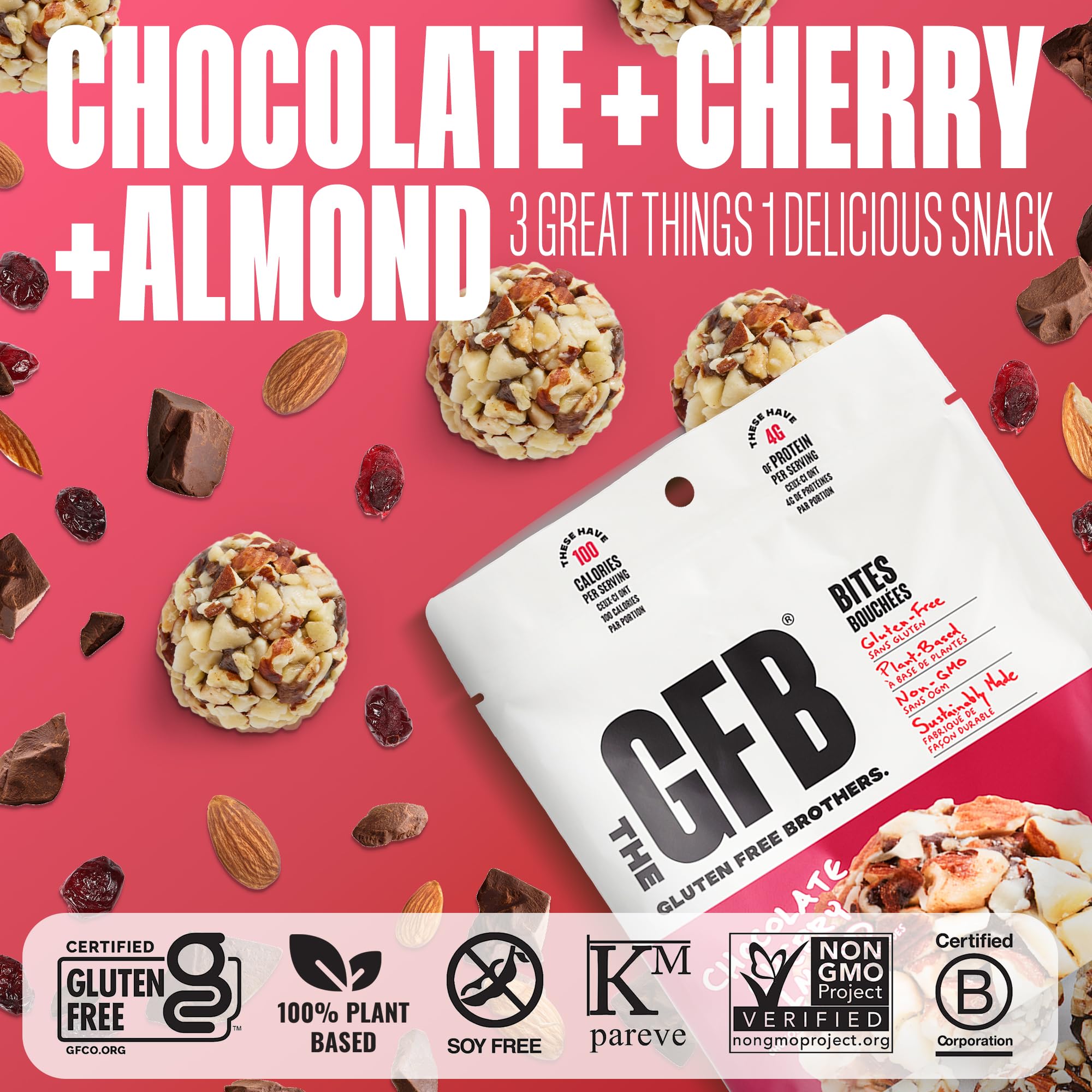 The GFB bolsa resellable abierta, práctica para llevar y conservar frescura