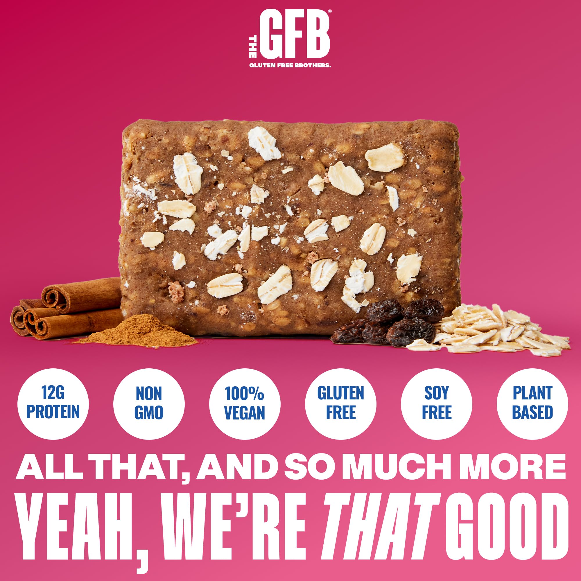 The GFB textura de la barra con avena visible para apetito y masticabilidad