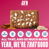 The GFB textura de la barra con avena visible para apetito y masticabilidad