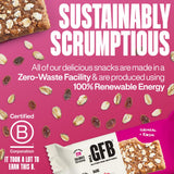 The GFB empaque abierto con barras accesibles para snack inmediato