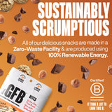 The GFB etiqueta con sellos sin gluten y kosher, confianza en certificaciones
