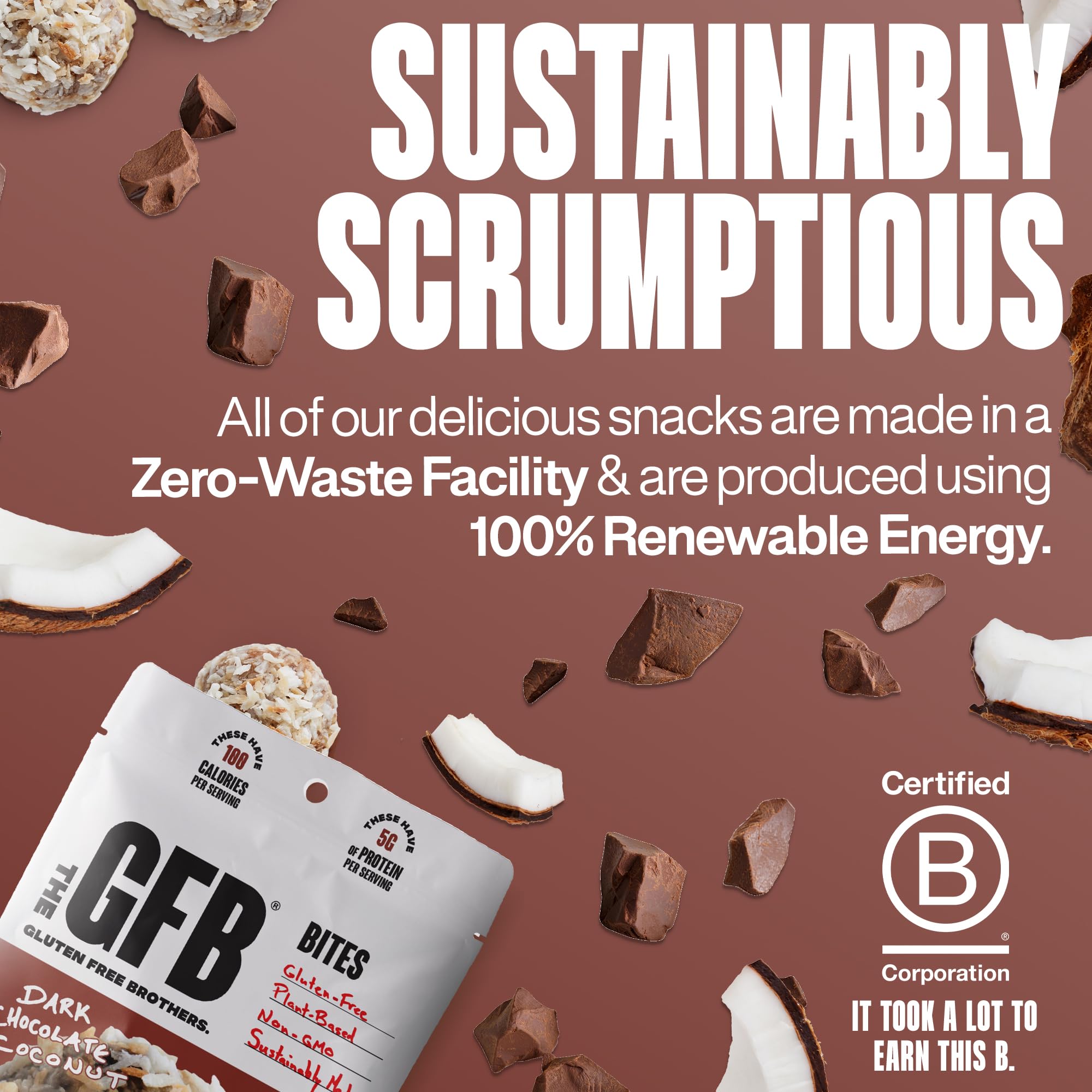 The GFB etiqueta con ingredientes y certificaciones, transparencia y confianza