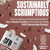 The GFB etiqueta con ingredientes y certificaciones, transparencia y confianza
