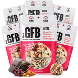 The GFB frente del empaque mostrando sabor y beneficio de proteína vegetal