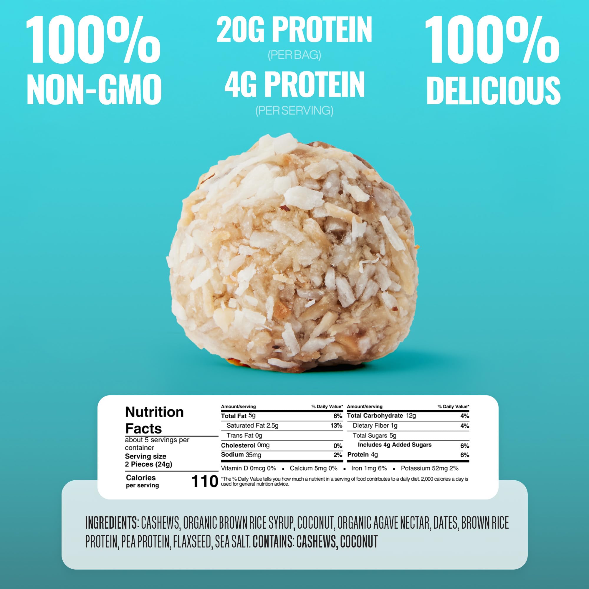 The GFB ingredientes naturales junto al producto para transparencia