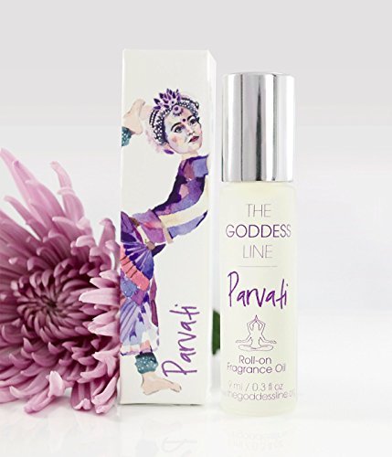 The Goddess Line frasco frontal del roll on Parvati, aroma reconfortante de vainilla