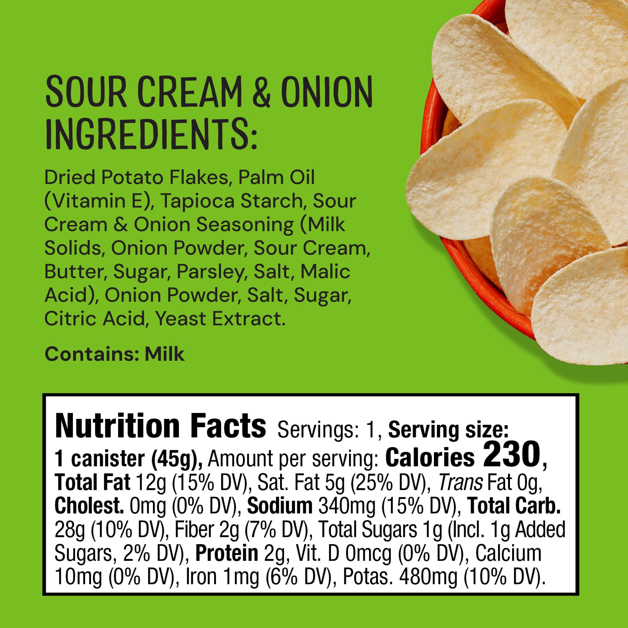 The Good Crisp Company lata en picnic al aire libre aportando snack conveniente