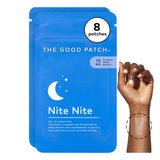 The Good Patch paquete frontal mostrando 8 parches y beneficios de uso
