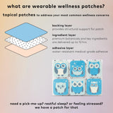 The Good Patch etiqueta con ingredientes y valores de seguridad
