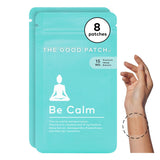 The Good Patch empaque frontal mostrando 8 parches y beneficio de conveniencia