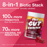 The Gut Gummy corte de gomita mostrando textura y suavidad