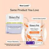The Honey Pot Company detalle de almohadilla y textura que ofrece confort
