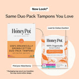The Honey Pot Company aplicador texturizado primer plano, inserción más sencilla