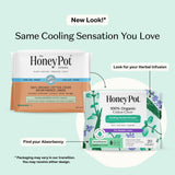 The Honey Pot Company primer plano de algodón orgánico suave y comodidad