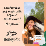 The Honey Pot Company borde adhesivo del protector que asegura fijación