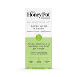 The Honey Pot Company empaque frontal mostrando su fórmula y uso