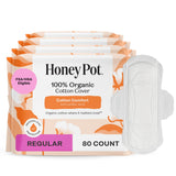 The Honey Pot Company empaque frontal mostrando 80 unidades y beneficios visibles