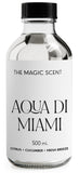 THE MAGIC SCENT botella frontal mostrando diseño y volumen 500 ml, refine aroma