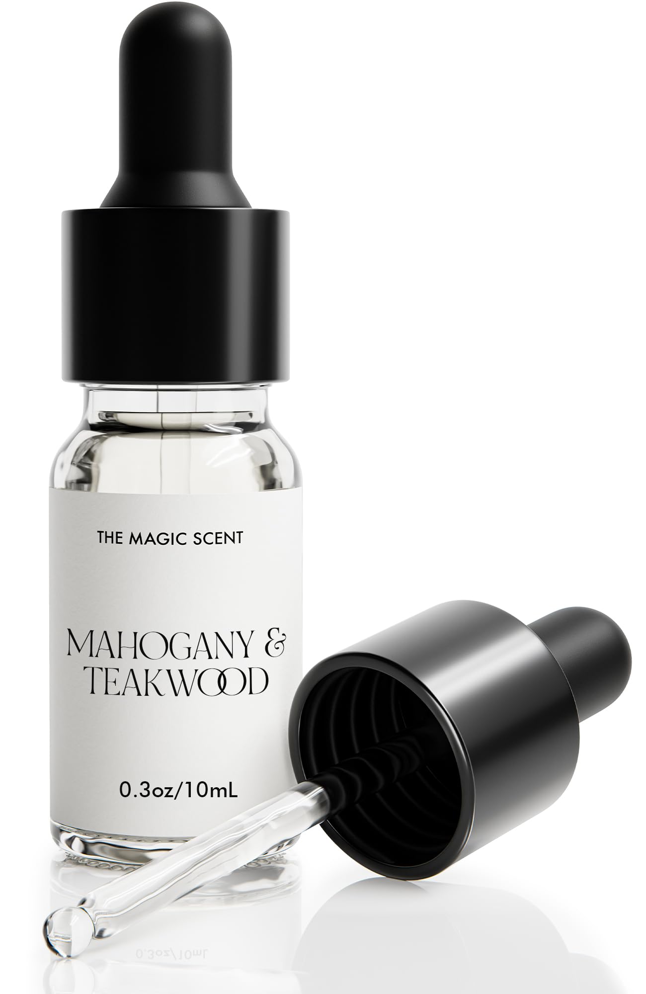 The Magic Scent frasco frontal mostrando etiqueta y volumen 10 mL