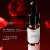 THE MAGIC SCENT frasco 10 ml para comparar tamaño en mano