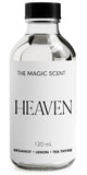 The Magic Scent botella frontal 120 ml mostrando diseño elegante y beneficio aromático