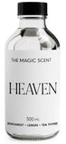 THE MAGIC SCENT botella frontal mostrando diseño y beneficio aromático