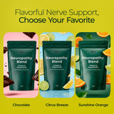 The Nerve Brand ingredientes frescos sobre mesa mostrando origen vegetal