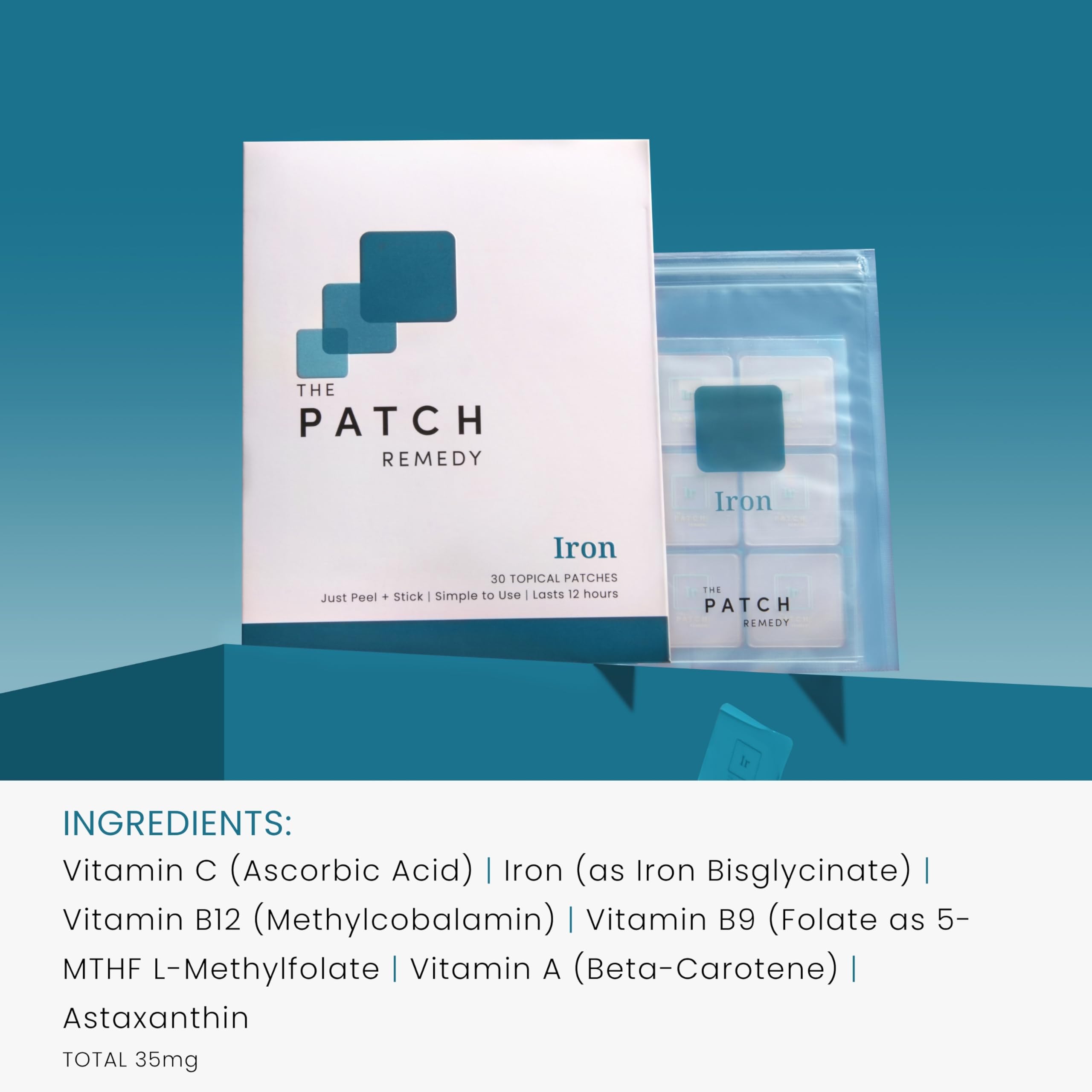 The Patch Remedy parche aplicado en brazo demostrando uso cómodo día a día