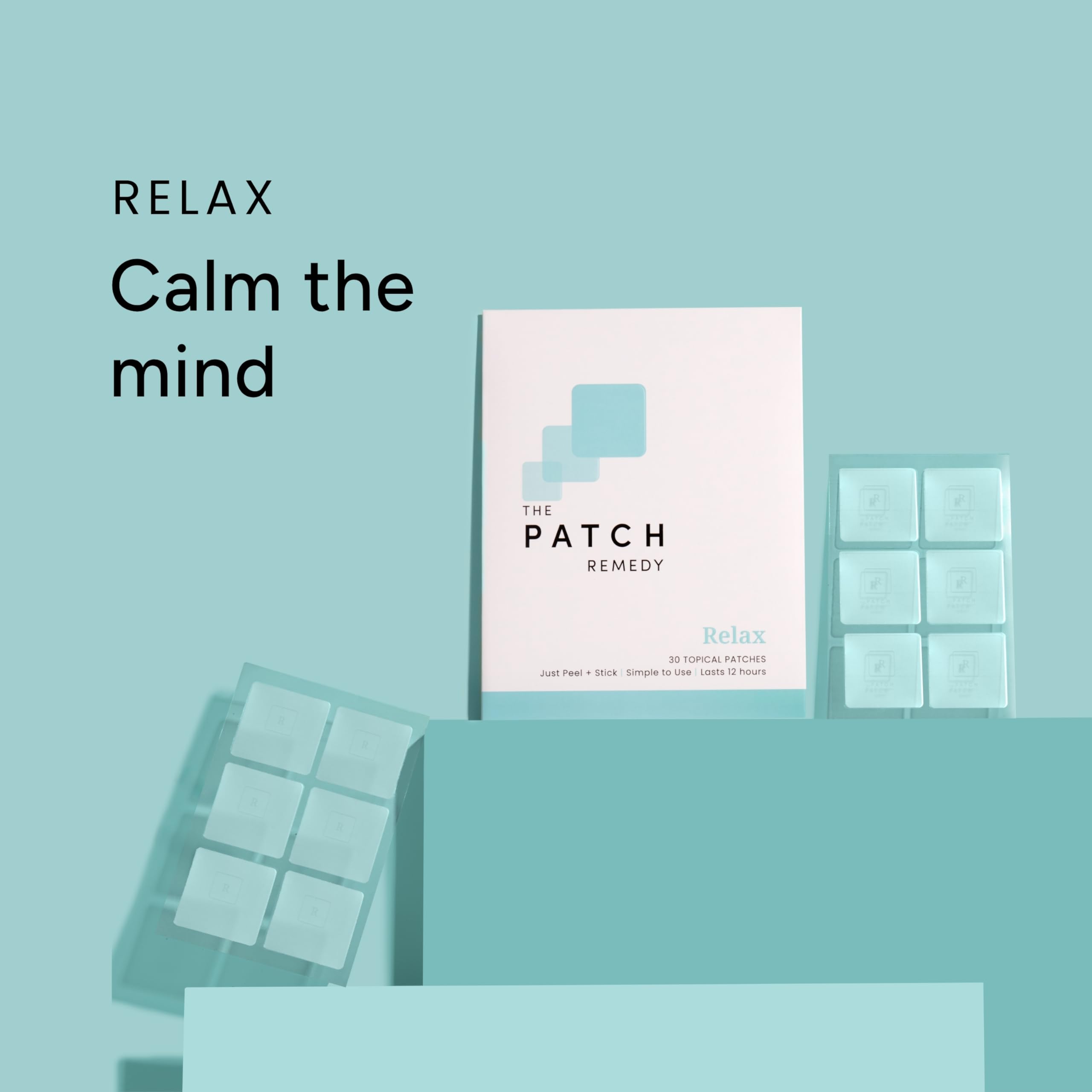 The Patch Remedy detalle de textura del parche para aplicación suave