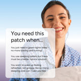 The Patch Remedy parche en mano demostrando tamaño compacto y portabilidad