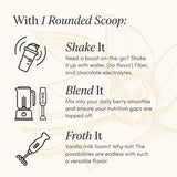 The 'Pause Life ingredientes destacados: proteína, creatina y BCAA visibles